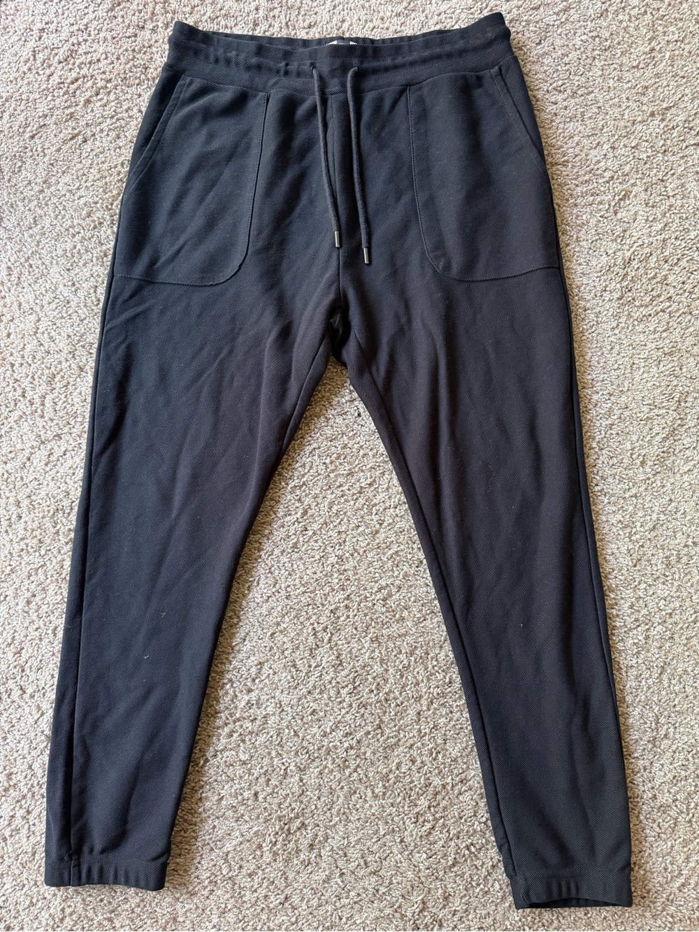 Topman Black Jogger Sweatpants